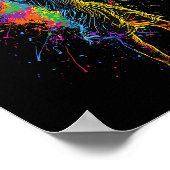 Basketball For Men Kids Youth Player Slam Dunk Tee ポスター (角)