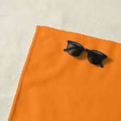Basketball Frog orange beach towel ビーチタオル (インサイチュ)