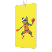 Basketball Frog yellow car air freshener カーエアーフレッシュナー (左)
