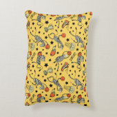 Basketball game seamless pattern with doodle cute  アクセントクッション (裏面(縦))