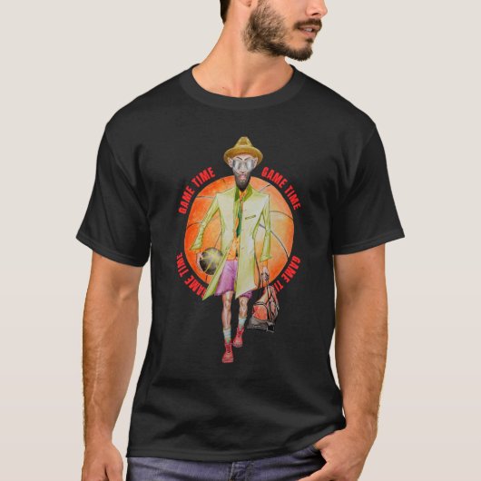 BASKETBALL GAME TIME T-SHIRT Tシャツ (正面)