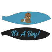 Basketball Gender Reveal Baby Shower Blue Boy バスケットボール (パネル)