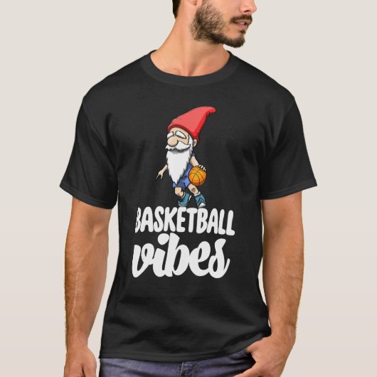 Basketball Gnome  Baseball Game Celebration Women  Tシャツ (正面)