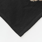 Basketball Hoop Net Coquette Bow Basketball Player フリースブランケット (角)