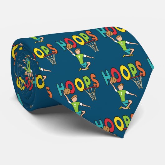 Basketball Hoops ネクタイ (ロール)