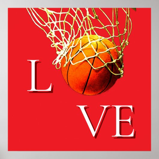 Basketball I Love ポスター (正面)