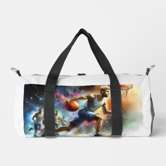 Basketball in Motion,  ダッフルバッグ (正面)
