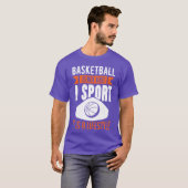 basketball is not just a sport its a lifestyle gir tシャツ (正面フル)