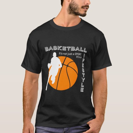 Basketball It'S A Lifestyle Basketball Tシャツ (正面)
