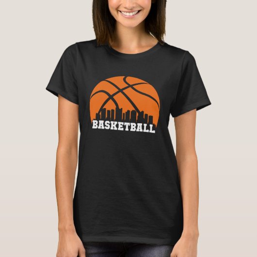 Basketball January February April March Basketball Tシャツ (正面)