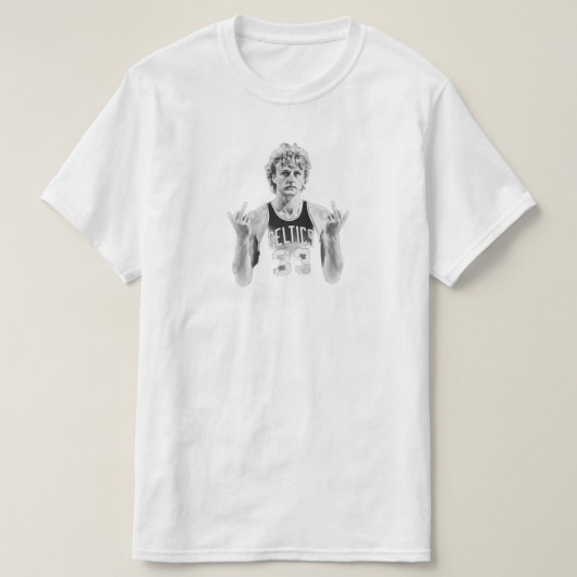 Basketball Larry Bird T-shirt  Tシャツ (デザイン正面)