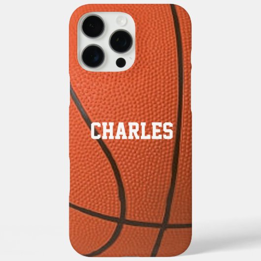 Basketball Look Personalized Case Case-Mate iPhoneケース (裏面)