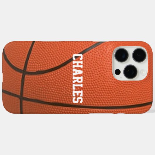 Basketball Look Personalized Case Case-Mate iPhoneケース (裏面 (横))