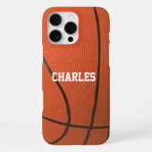 Basketball Look Personalized Case iPhoneケース (裏面)