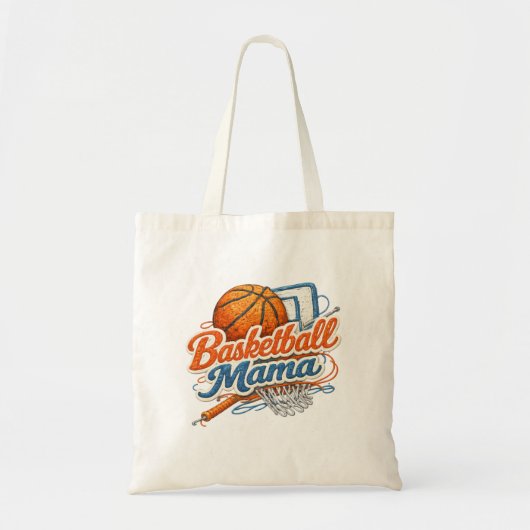 Basketball Mama Tote Bag トートバッグ (正面)