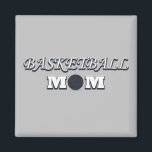 basketball mom マグネット<br><div class="desc">This original basketball player vintage retro graphic design with awesome typography font lettering is perfect for people who are fans of playing basketball every day. It also can be given as a birthday or Christmas gift to your best friend, relative, boyfriend, or girlfriend who also loves these awesome super sports!...</div>