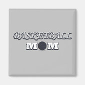 basketball mom マグネット (正面)