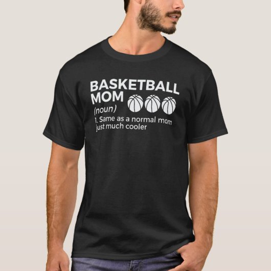 Basketball Mom Definition Tシャツ (正面)