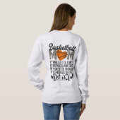 Basketball Mom Sweatshirt スウェットシャツ (裏面フル)