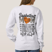 Basketball Mom Sweatshirt スウェットシャツ (裏面)