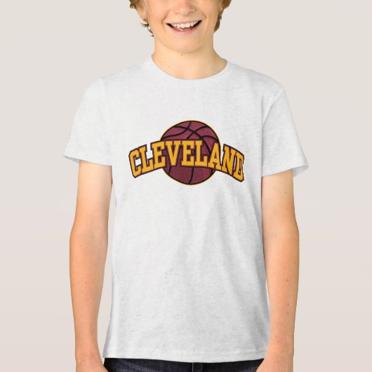 Basketball NBA Cleveland Cavaliers トライブレンドTシャツ (正面)
