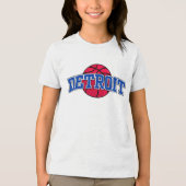 Basketball NBA Detroit Pistons トライブレンドＴシャツ (正面)