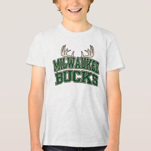 Basketball NBA Milwaukee Bucks トライブレンドＴシャツ (正面)