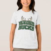 Basketball NBA Milwaukee Bucks トライブレンドＴシャツ (正面)