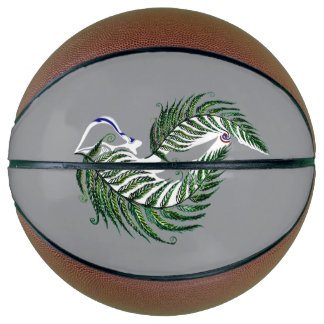 Basketball NZ Aotearoa Fern Design バスケットボール