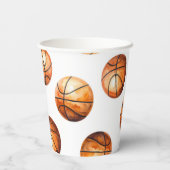 Basketball Paper Cup 紙コップ (裏面)