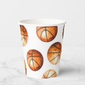 Basketball Paper Cup 紙コップ (正面)