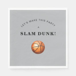 Basketball Party Napkins スタンダードランチョンナプキン