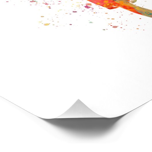 Basketball player フォトプリント            (角)