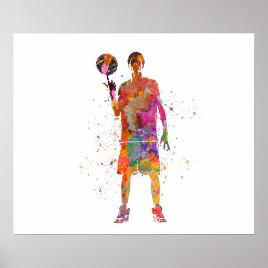 Basketball player ポスター (正面)