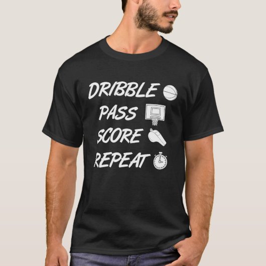 Basketball Player Basketball Enthusiast Quote Tシャツ (正面)