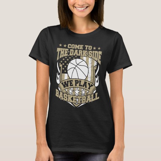Basketball Player Basketballer Sports funny quote Tシャツ (正面)