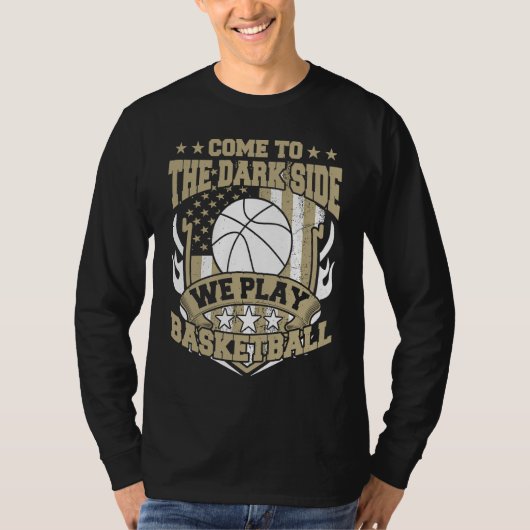 Basketball Player Basketballer Sports funny quote  Tシャツ (正面)