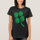 Basketball Player Coach Shamrock St Patricks Day I Tシャツ (正面)