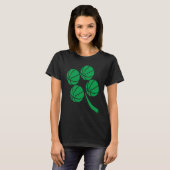 Basketball Player Coach Shamrock St Patricks Day I Tシャツ (正面フル)