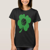 Basketball Player Coach Shamrock St Patricks Day I Tシャツ (正面)