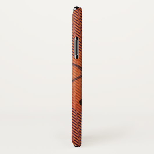  Basketball Player Dribble Silhouette Sports Case-Mate iPhoneケース (裏面/右)