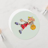 Basketball player loses the ball in the game カード (正面/裏面インサイチュ)