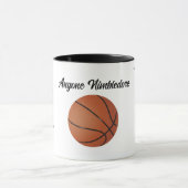 Basketball - Players and Ball Coffee マグカップ (中央)