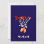 Basketball Replace with Your Name Card (正面)