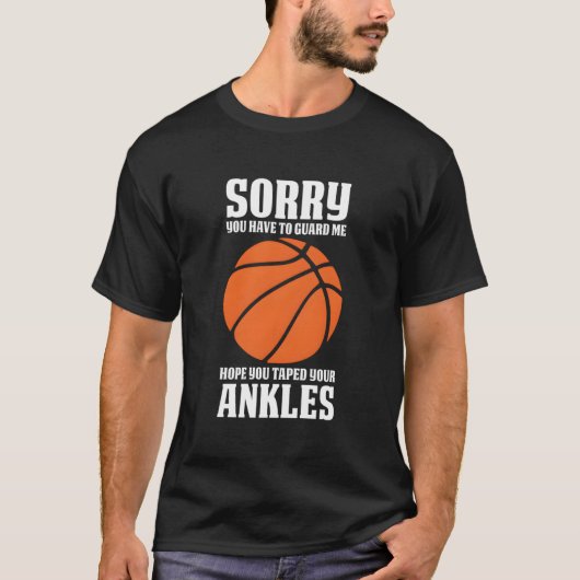 Basketball Sayings Ankle Breaker Tシャツ (正面)