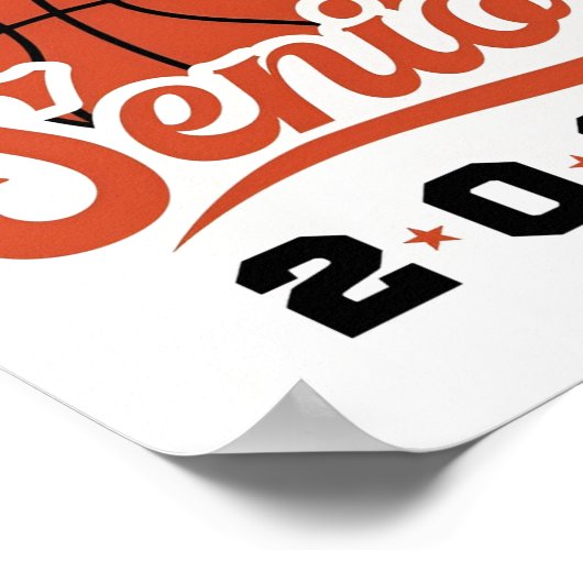 Basketball Senior 2022 Poster ポスター (角)