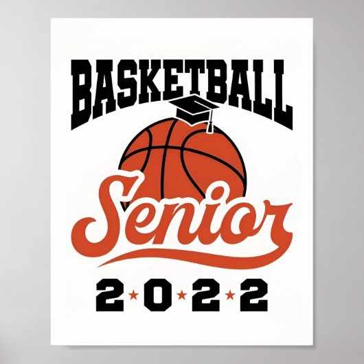 Basketball Senior 2022 Poster ポスター (正面)
