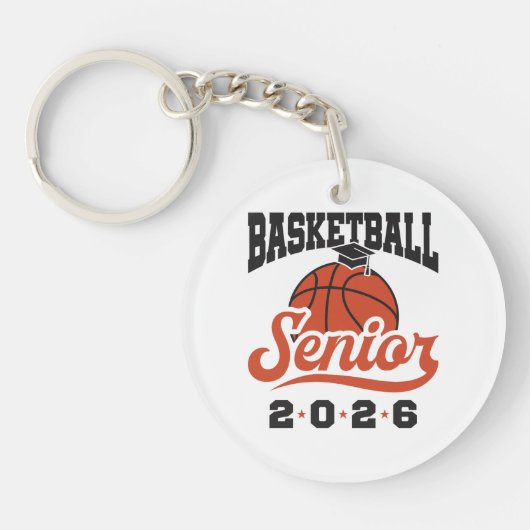 Basketball Senior 2026 キーホルダー (正面)