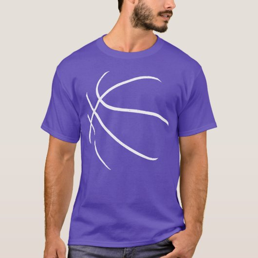 Basketball Silhouette Bball Player Coach Sports Ba Tシャツ (正面)