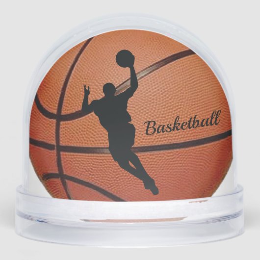 Basketball Sport Design Snow Globe (正面)